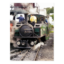 STEAM TRAINS UK POST CARD