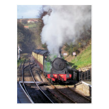 STEAM TRAINS UK POST CARDS