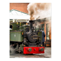 STEAM TRAINS UK POST CARDS