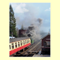 STEAM TRAINS UK postcards