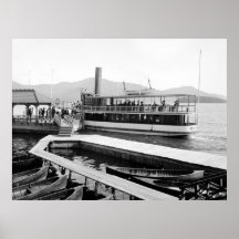 Steamboat at the Sagamore Hotel, 1904 Posters