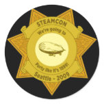 Steamcon Party Sticker