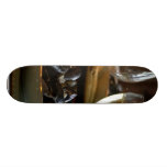 Steamed Muscles At The Dinner Table Skate Deck