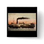 Steamer City of Alpena buttons