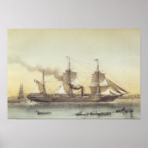 Steamer Pereire. Posters