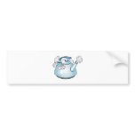 steaming tea pot kettle bumper stickers