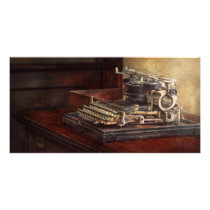 Steampunk - A crusty old typewriter