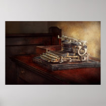 Steampunk - A crusty old typewriter