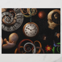 Steampunk - Abstract - The beginning and end Personalised Flyer