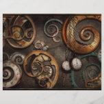 Steampunk - Abstract - Time is complicated Full Color Flyer