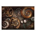 Steampunk - Abstract - Time is complicated Invitations