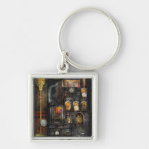 Steampunk - All that for a cup of coffee Keychains