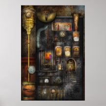 Steampunk - All that for a cup of coffee Posters