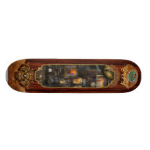 Steampunk - All that for a cup of coffee Skate Board Deck