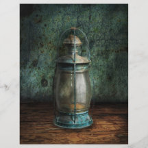 Steampunk - An old lantern Personalised Flyer