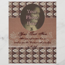 Steampunk Brass & Lace Photo Flyers