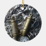 Steampunk charms christmas tree ornaments