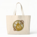 Steampunk Clock and Gears bags