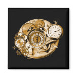 Steampunk Clocks magnets