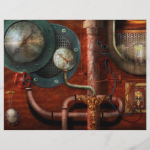 Steampunk - Controls Full Color Flyer
