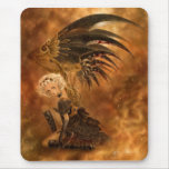 Steampunk Dark Angel Mousepad