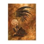 Steampunk Dark Angel Postcard