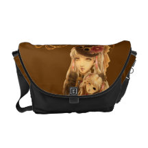 Steampunk Dark Fantasy Messenger Bag