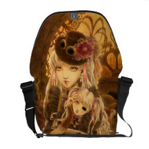 Steampunk Dark Fantasy Messenger Bag