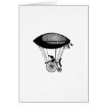 Steampunk derigicyclist greeting cards