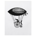 Steampunk derigicyclist flyers