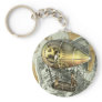 Steampunk Dirigible Air Tour Keychain