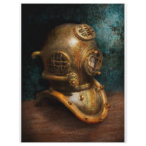 Steampunk - Diving - The diving helmet