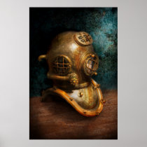 Steampunk - Diving - The diving helmet