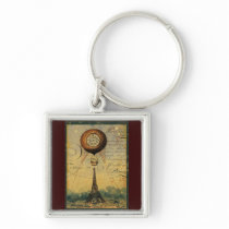 Steampunk Eiffel Tower & Hot Air Balloon