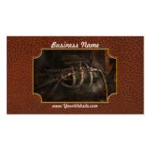 Steampunk - Electrical - Frayed Connections Business Card Template