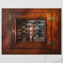 Steampunk - Electrical - The fuse panel Flyer