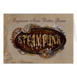 Steampunk Engineer Card