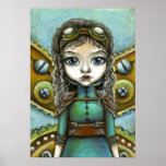 Steampunk fairy print
