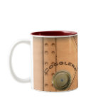 STEAMPUNK Gears COGGLERS UNITE Drinking Mug
