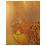 steampunk gears cogs mechanics design flyers