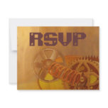 steampunk gears cogs mechanics design invitations
