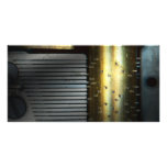 Steampunk - Gears - Music Machine photo cards