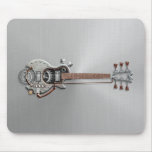 Steampunk Guitar on Steel mousepads