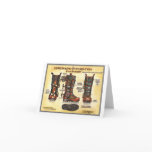 Steampunk Gyroscopic Navigation Footwear note card