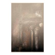 Steampunk - Handling Pressure Custom Stationery