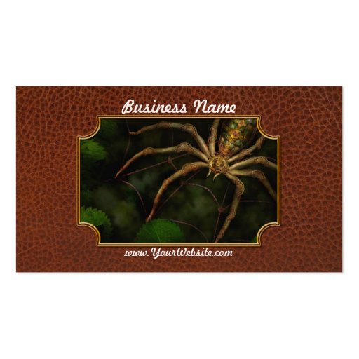 Steampunk - Insect - Arachnia Automata Business Card Template