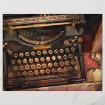 Steampunk - Just an ordinary typewriter Full Color Flyer