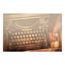 Steampunk - Just an ordinary typewriter Customised Stationery