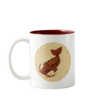 Steampunk Koi Mugs