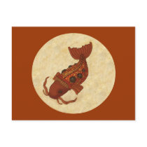 Steampunk Koi Post Cards